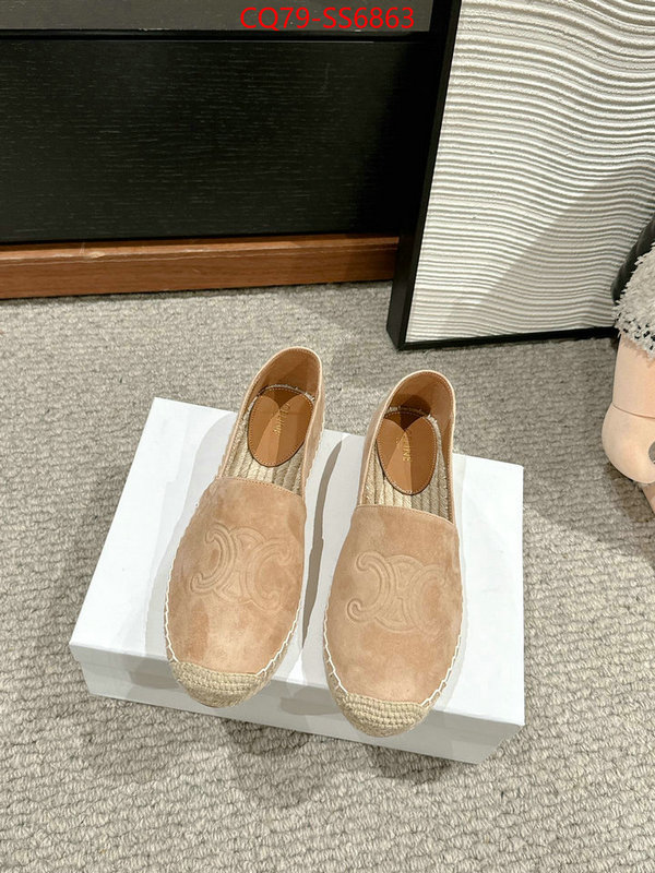 Women Shoes-CELINE luxury cheap replica ID: SS6863 $: 79USD