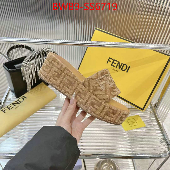 Women Shoes-Fendi outlet 1:1 replica ID: SS6719 $: 89USD