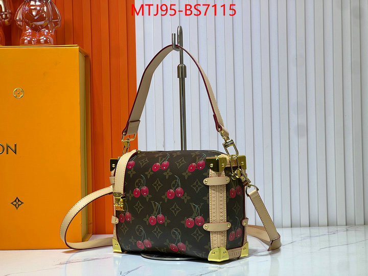 LV Bags(4A)-Petite Malle- best replica new style ID: BS7115 $: 95USD,
