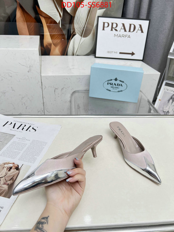 Women Shoes-Prada where can you buy a replica ID: SS6881 $: 105USD