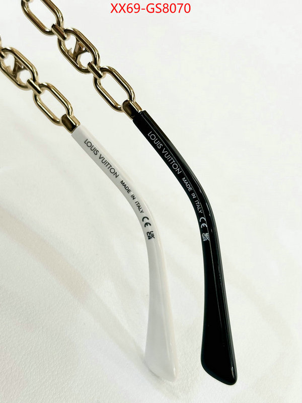 Glasses-LV quality replica ID: GS8070 $: 69USD