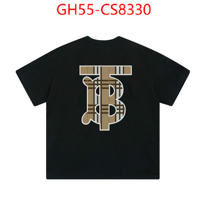 Clothing-Burberry cheap high quality replica ID: CS8330 $: 55USD