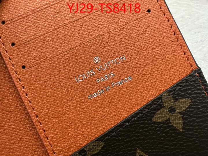 LV Bags(4A)-Wallet sellers online ID: TS8418 $: 29USD,