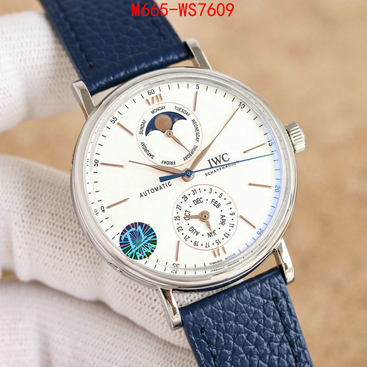 Watch(TOP)-IWC are you looking for ID: WS7609 $: 665USD
