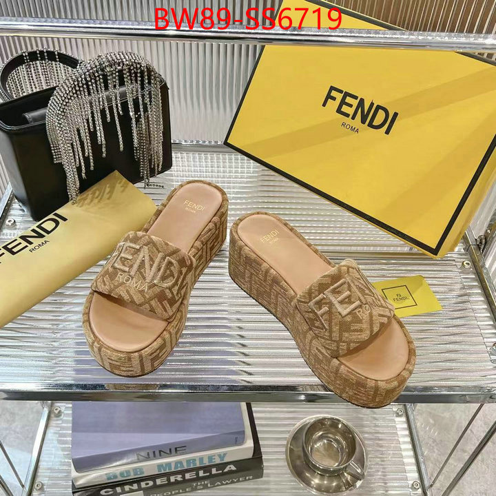 Women Shoes-Fendi outlet 1:1 replica ID: SS6719 $: 89USD