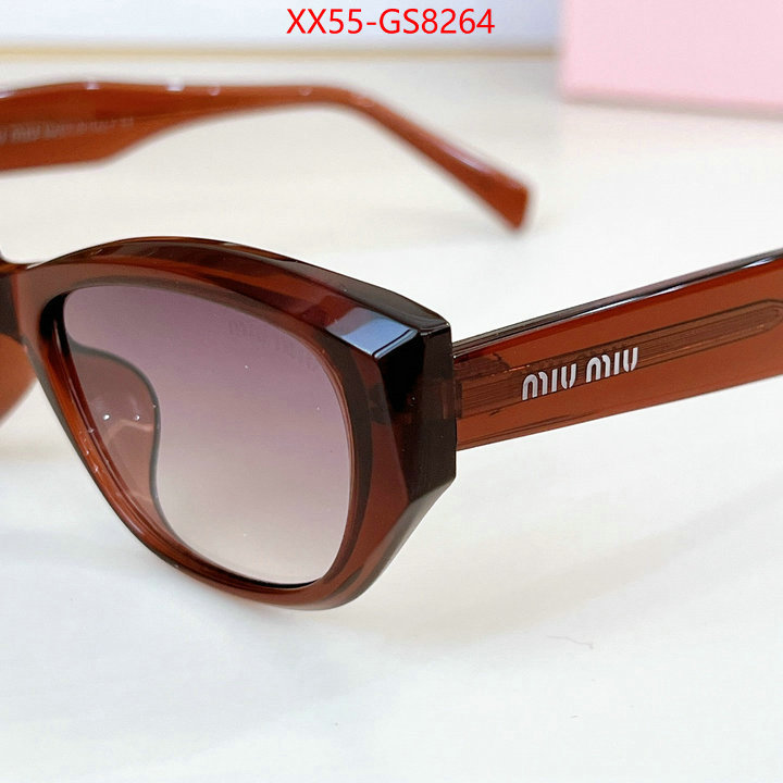 Glasses-Miu Miu we curate the best ID: GS8264 $: 55USD