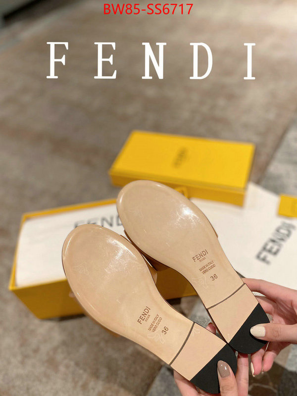 Women Shoes-Fendi high quality 1:1 replica ID: SS6717 $: 85USD
