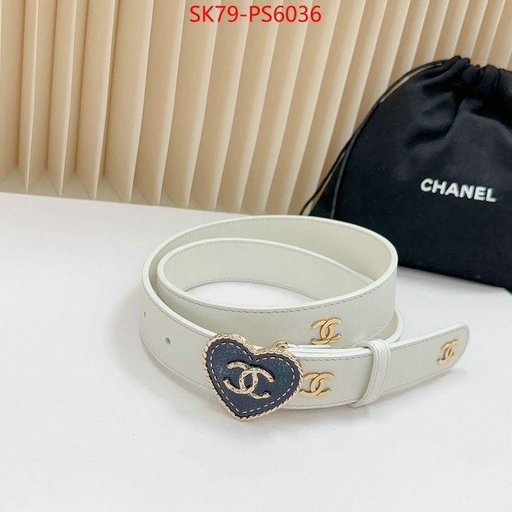 Belts-Chanel aaaaa+ replica designer ID: PS6036 $: 79USD
