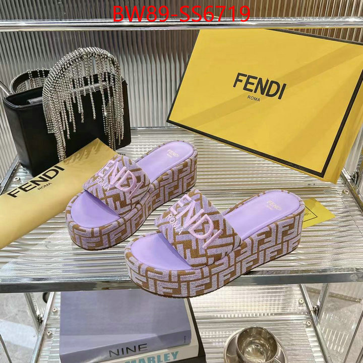 Women Shoes-Fendi outlet 1:1 replica ID: SS6719 $: 89USD