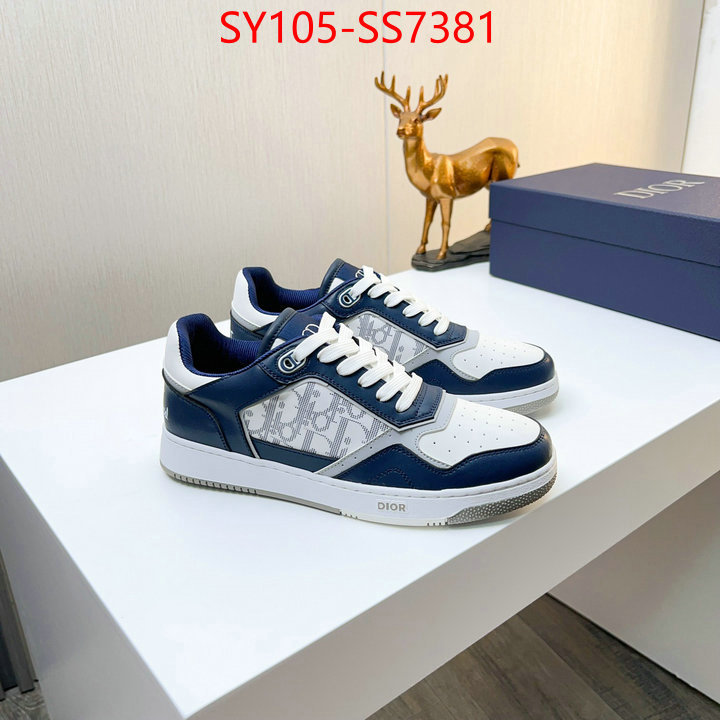 Men shoes-Dior highest quality replica ID: SS7381 $: 105USD
