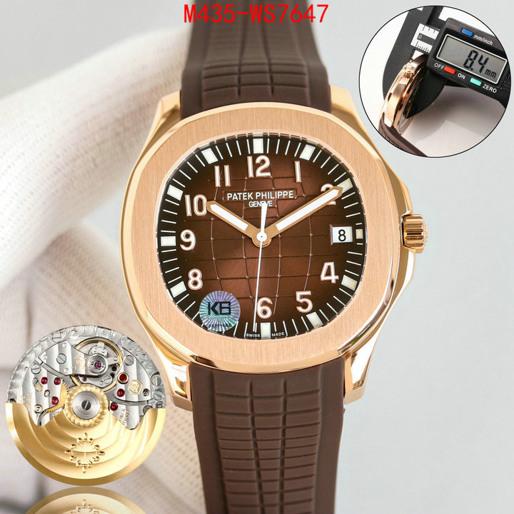 Watch(TOP)-Patek Philippe copy aaaaa ID: WS7647 $: 435USD