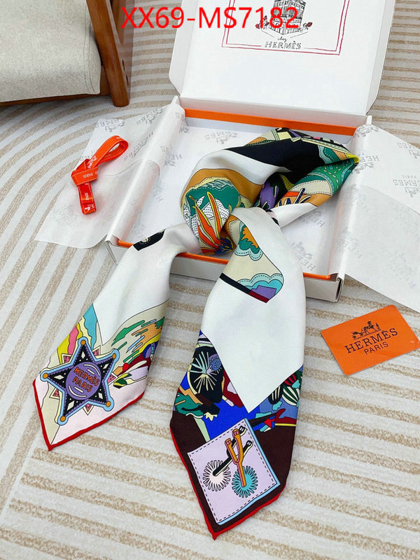 Scarf-Hermes the highest quality fake ID: MS7182 $: 69USD