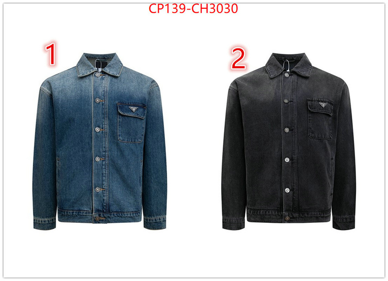 Clothing-Prada 1:1 replica wholesale ID: CH3030 $: 139USD