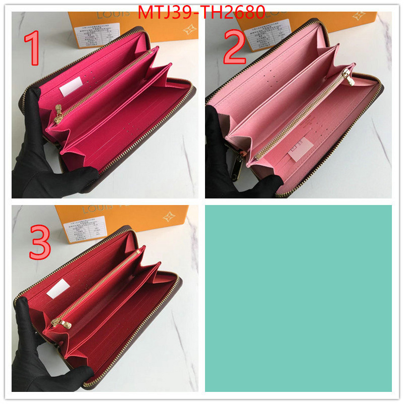 LV Bags(4A)-Wallet shop designer replica ID: TH2680 $: 39USD,