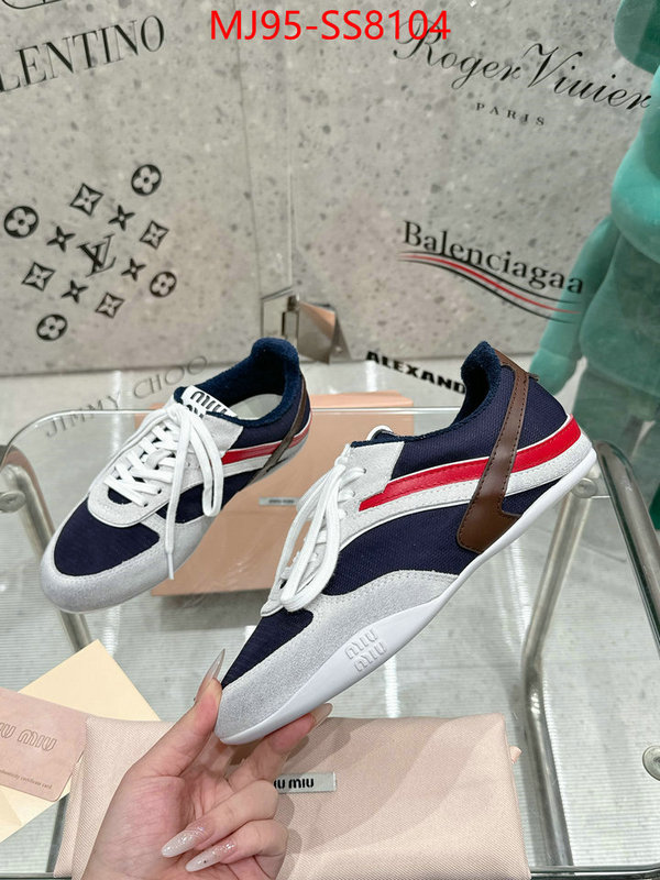 Women Shoes-Miu Miu quality aaaaa replica ID: SS8104 $: 95USD
