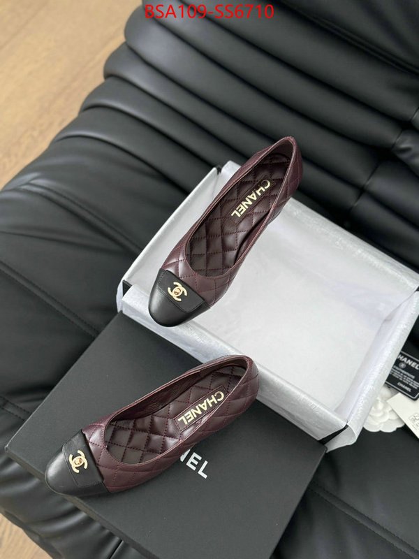 Women Shoes-Chanel fake high quality ID: SS6710 $: 109USD
