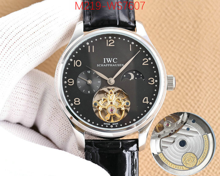 Watch(TOP)-IWC buy 1:1 ID: WS7607 $: 219USD-shoes yupoo Watch(TOP)-IWC buy 1:1 ID: WS7607 $: 219USD