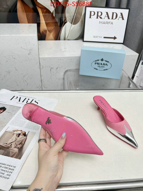 Women Shoes-Prada where can you buy a replica ID: SS6881 $: 105USD