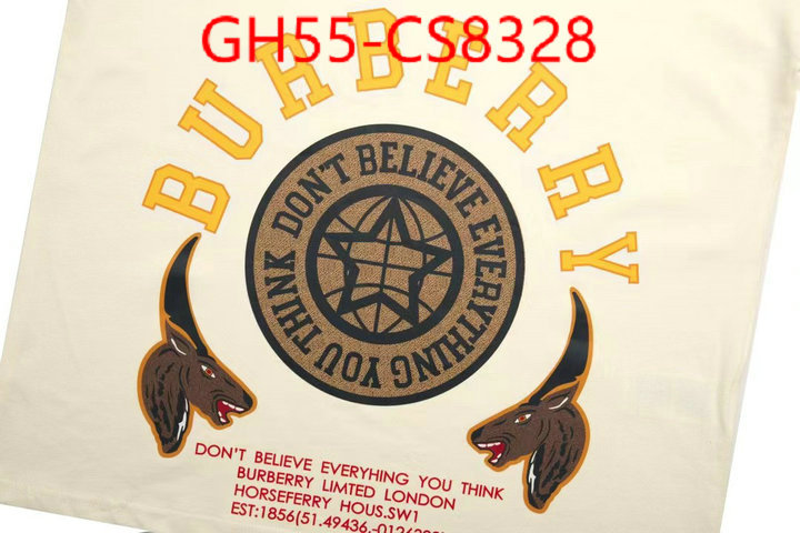 Clothing-Burberry the highest quality fake ID: CS8328 $: 55USD