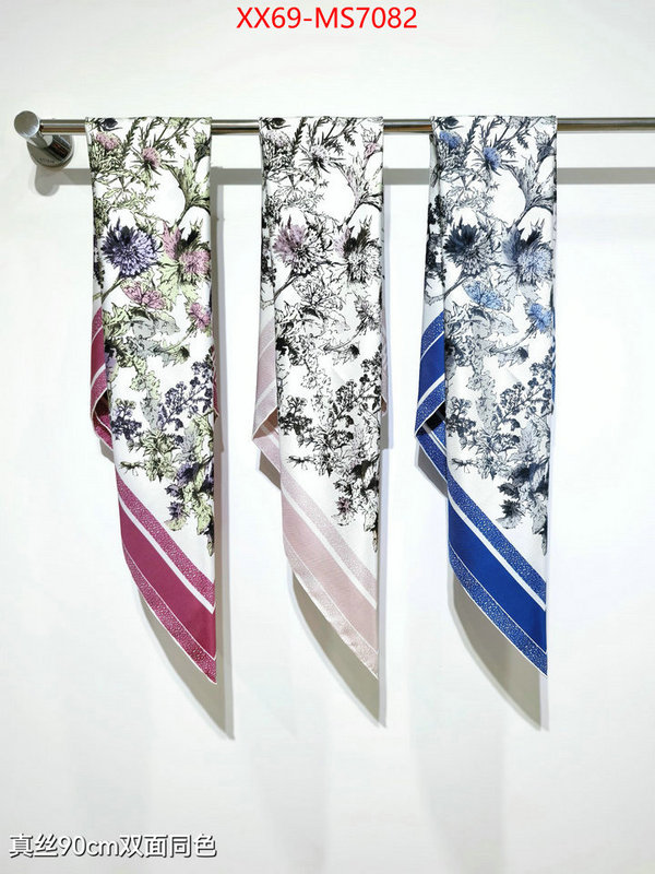 Scarf-Dior luxury fashion replica designers ID: MS7082 $: 69USD