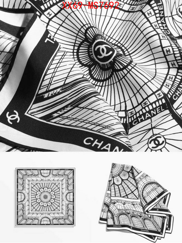 Scarf-Chanel buy replica ID: MS7692 $: 69USD