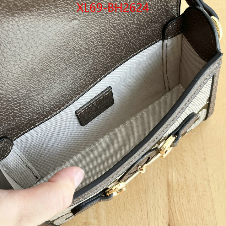 Gucci Bags(4A)-Horsebit- perfect replica ID: BH2624 $: 69USD,