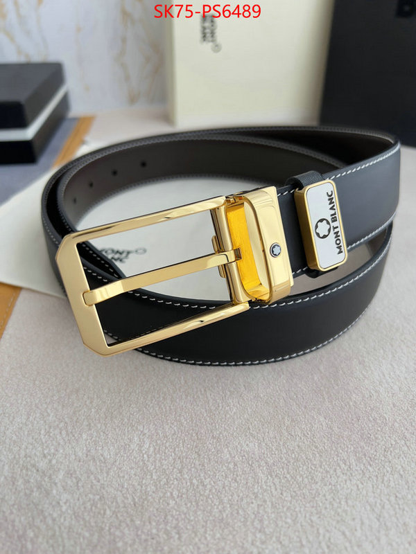 Belts-Montblanc fashion replica ID: PS6489 $: 75USD