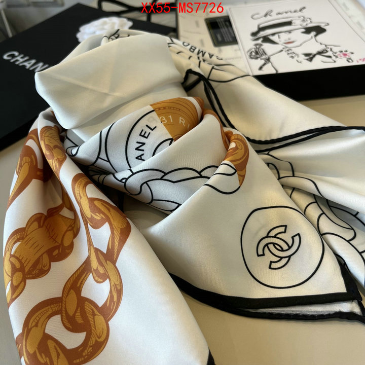 Scarf-Chanel what's the best to buy replica ID: MS7726 $: 55USD