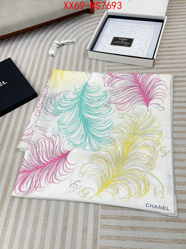Scarf-Chanel replica designer ID: MS7693 $: 69USD