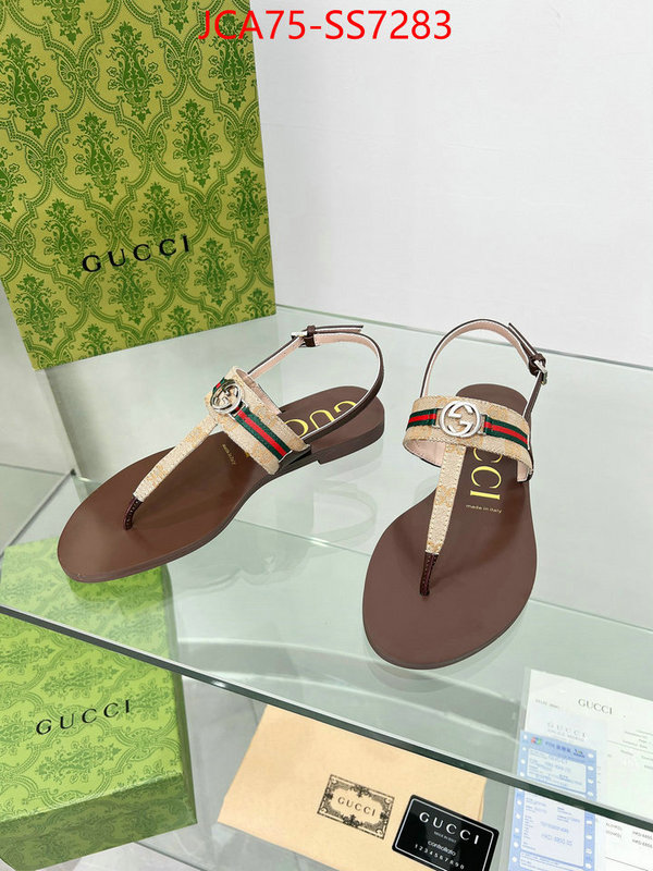 Women Shoes-Gucci designer fake ID: SS7283 $: 75USD