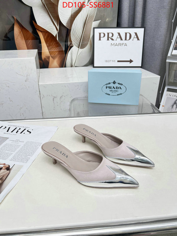 Women Shoes-Prada where can you buy a replica ID: SS6881 $: 105USD