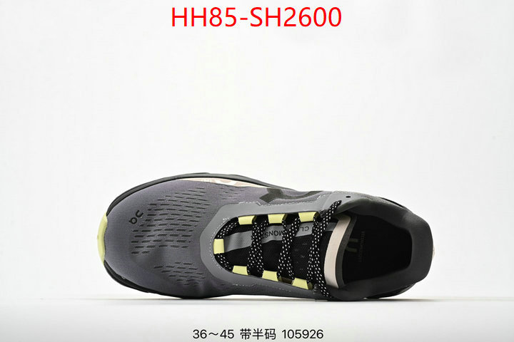 Men Shoes-On Running Cloudsurfer designer wholesale replica ID: SH2600 $: 85USD