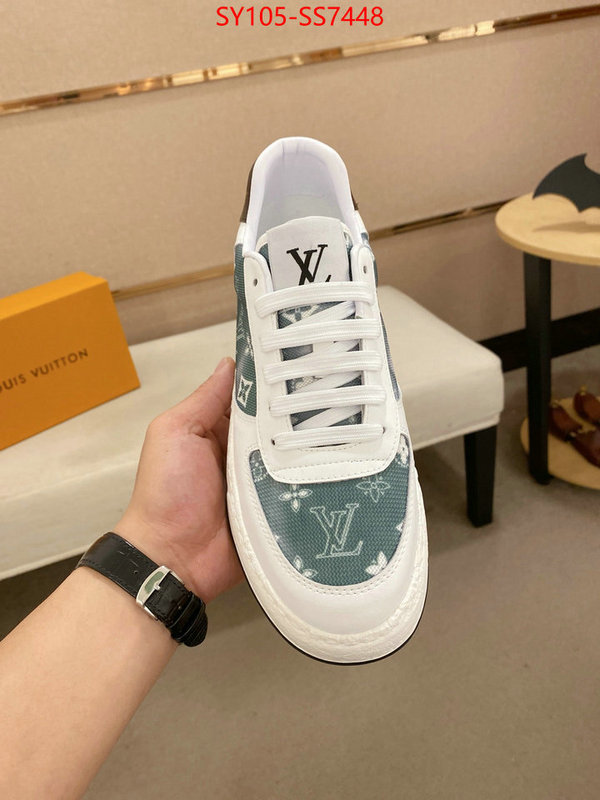 Men Shoes-LV quality replica ID: SS7448 $: 105USD