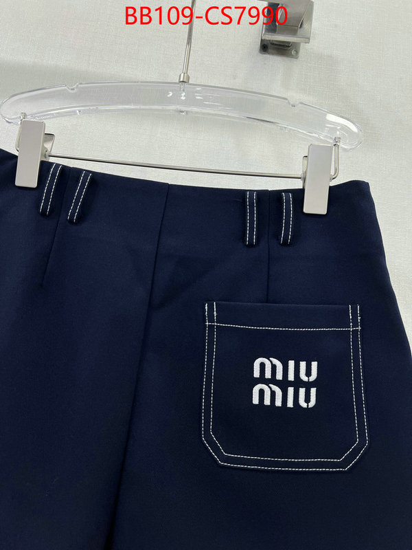 Clothing-MIU MIU top grade ID: CS7990 $: 109USD