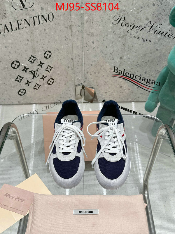 Women Shoes-Miu Miu quality aaaaa replica ID: SS8104 $: 95USD