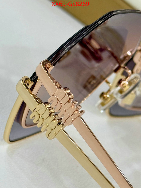 Glasses-Miu Miu new 2024 ID: GS8269 $: 69USD