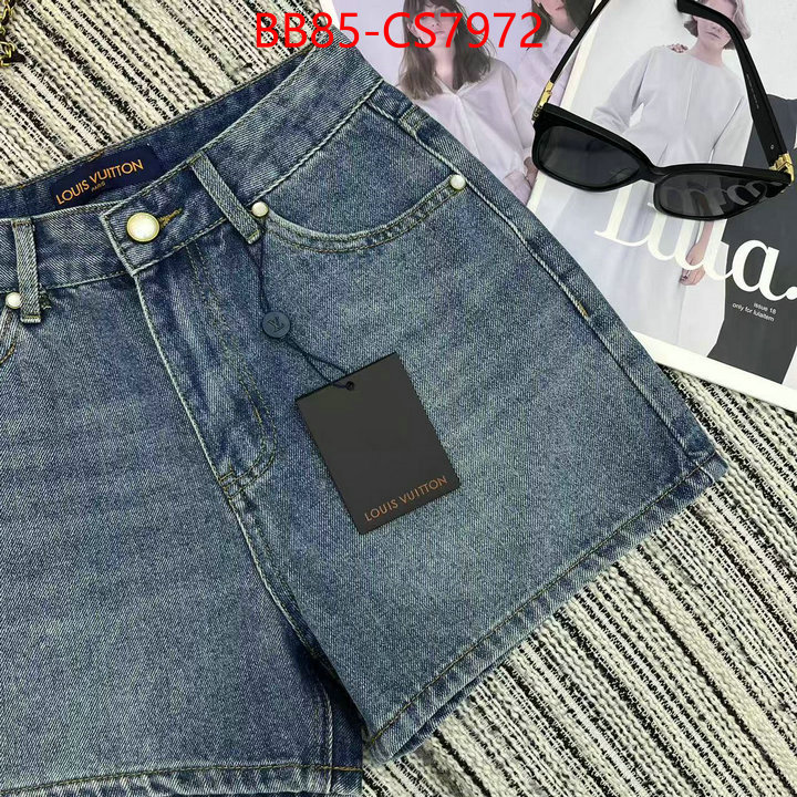 Clothing-LV top quality website ID: CS7972 $: 85USD
