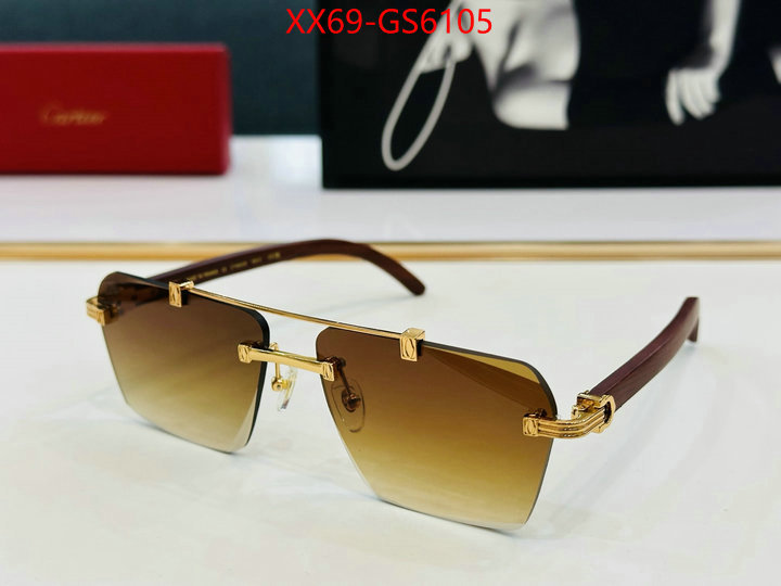 Glasses-Cartier 2024 luxury replicas ID: GS6105 $: 69USD