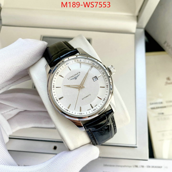 Watch(4A)-Longines 7 star replica ID: WS7553 $: 189USD