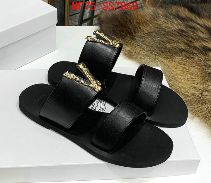 Women Shoes-Versace shop cheap high quality 1:1 replica ID: SS7869 $: 75USD