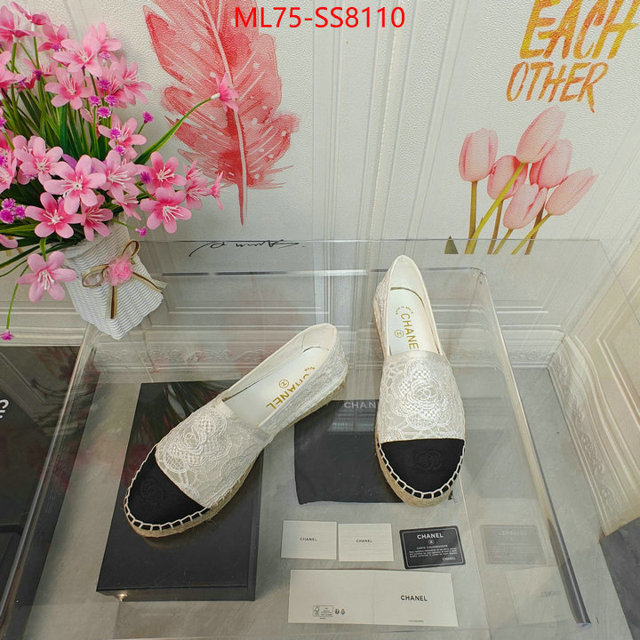 Women Shoes-Chanel the highest quality fake ID: SS8110 $: 75USD