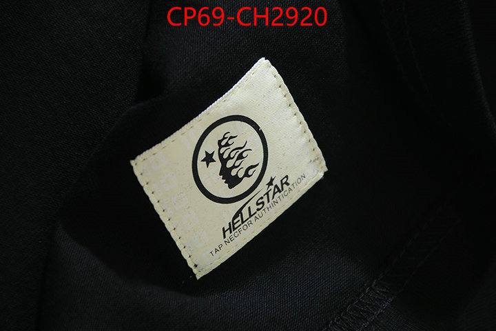 Clothing-Hellstar brand designer replica ID: CH2920 $: 69USD
