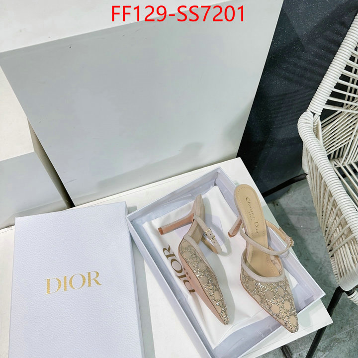 Women Shoes-Dior replica aaaaa+ designer ID: SS7201 $: 129USD