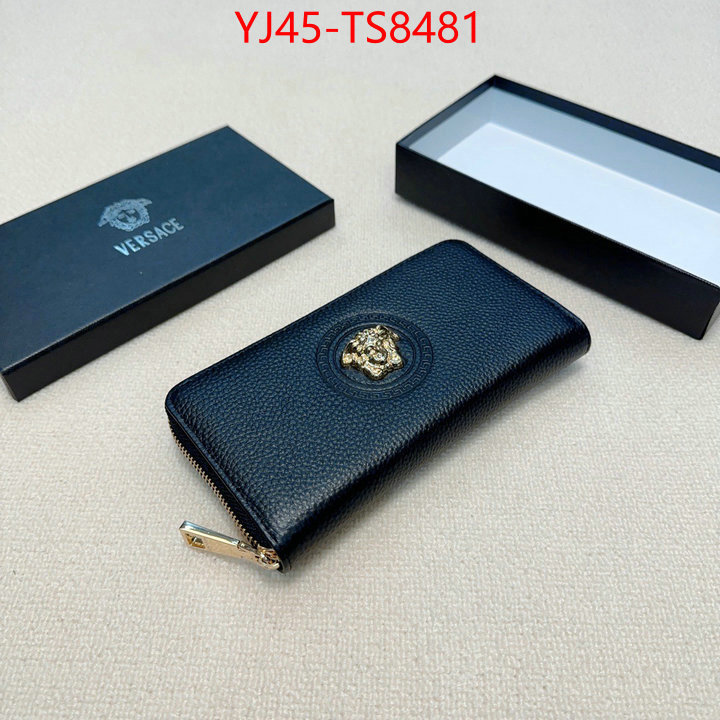 Versace Bags(4A)-Wallet top quality fake ID: TS8481 $: 45USD,