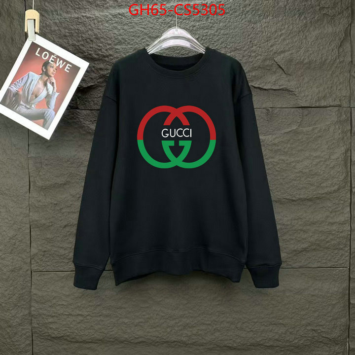 Clothing-Gucci best replica quality ID: CS5305 $: 65USD