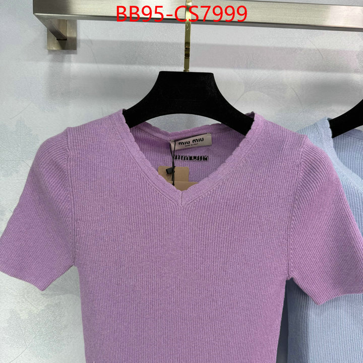 Clothing-MIU MIU luxury cheap ID: CS7999 $: 95USD