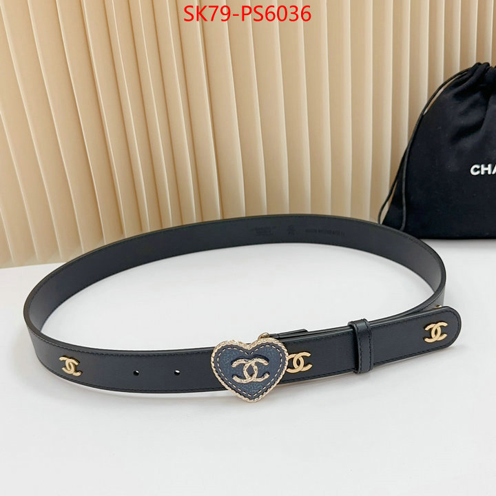 Belts-Chanel aaaaa+ replica designer ID: PS6036 $: 79USD