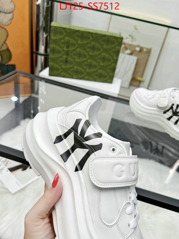 Women Shoes-Gucci how to find replica shop ID: SS7512 $: 125USD