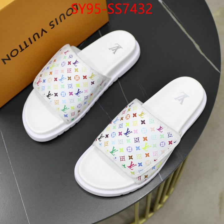 Men Shoes-LV aaaaa class replica ID: SS7432 $: 95USD