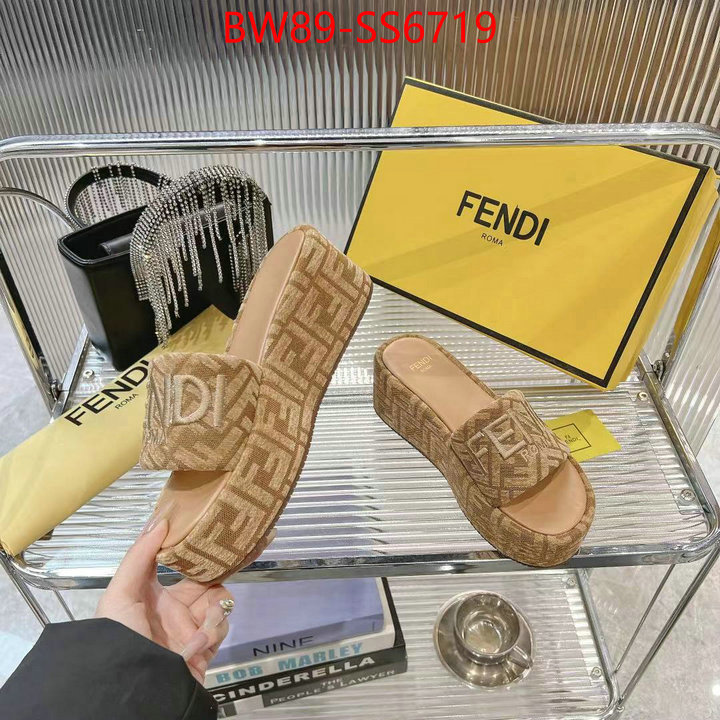 Women Shoes-Fendi outlet 1:1 replica ID: SS6719 $: 89USD